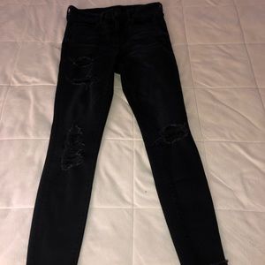 Hi rise American eagle skinny jeans